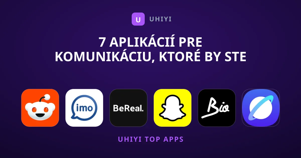 7 aplikácií pre Komunikáciu, ktoré by ste nemali prehliadnuť